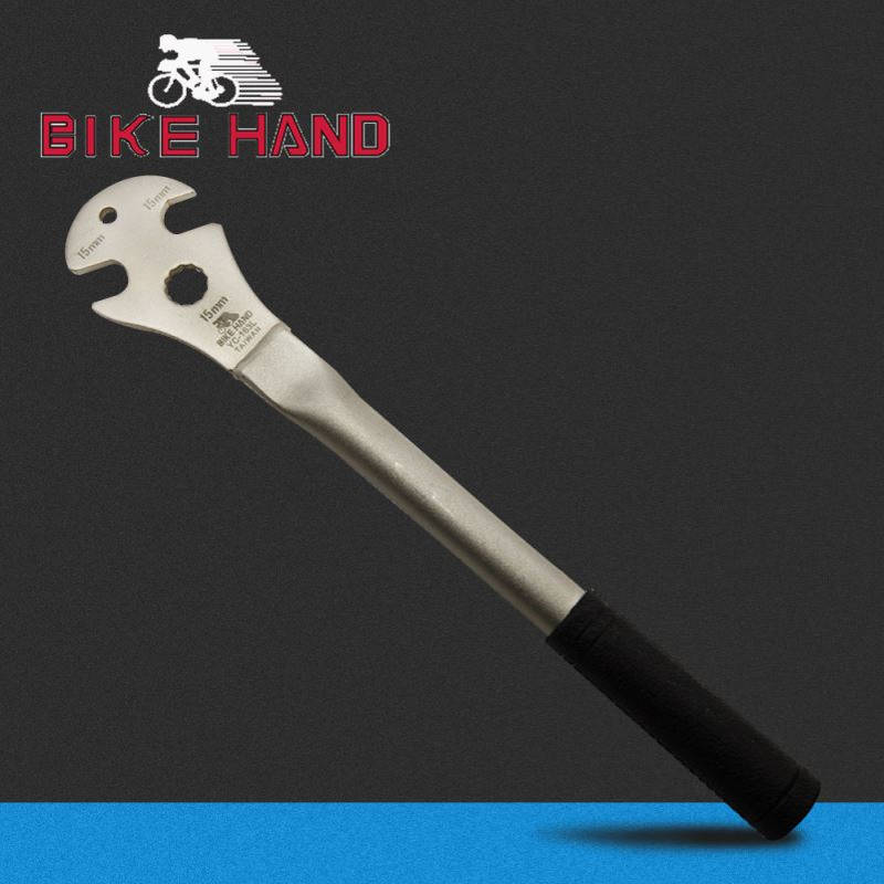 BIKEHAND自行车脚踏扳手加长柄公路脚踏装卸多功能工具现货YC-163