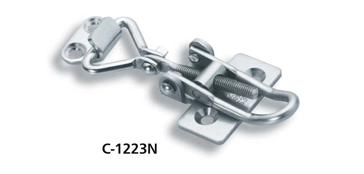 日本秀昭泷源TAKIGEN可调节冷轧不锈钢板搭扣  滚筒研磨  C-1223N
