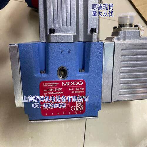 穆格原厂全新现货供应D661-4594CG75KXAA5VSX2HA上海游涛报价