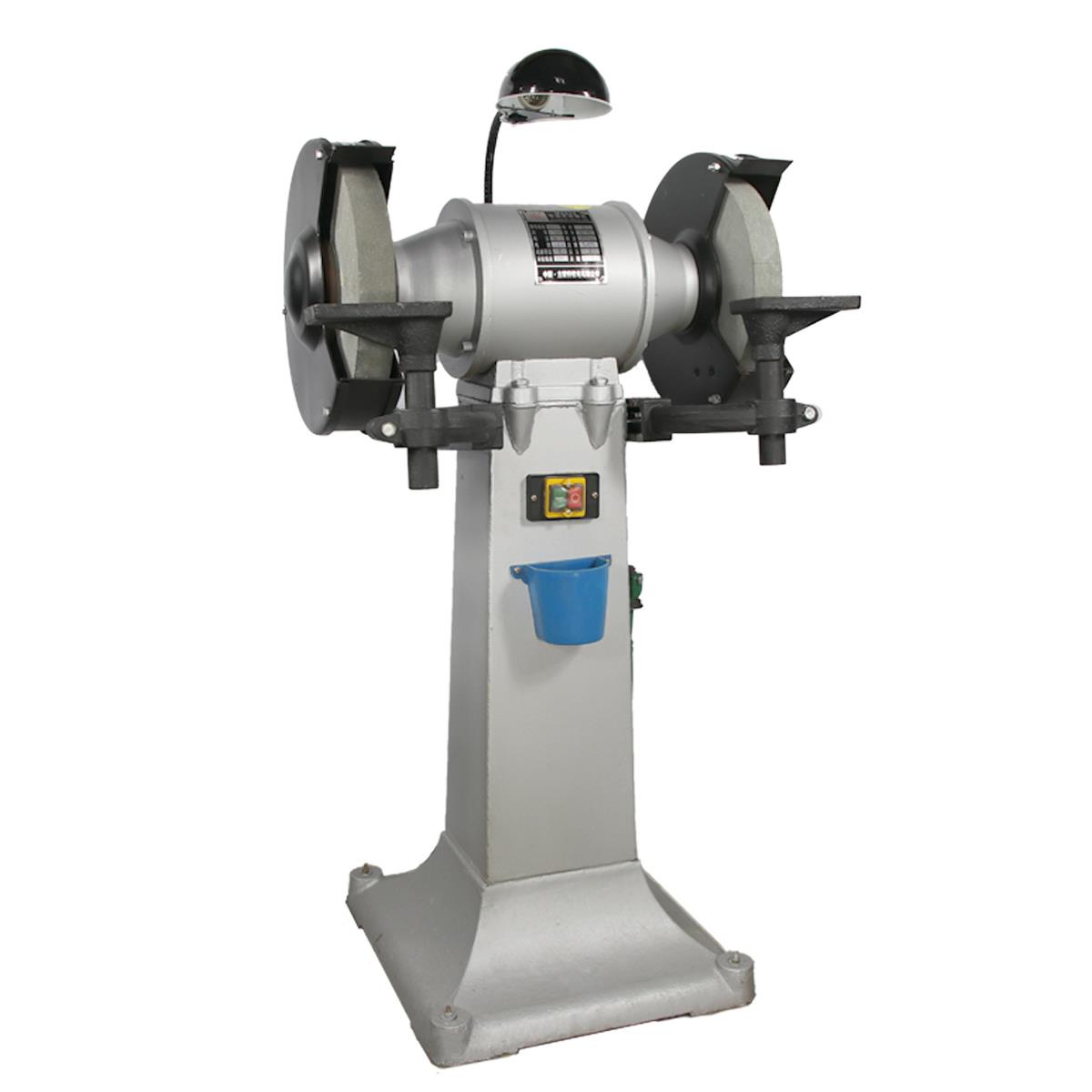 林立砂轮机台式立式250mm工业级重型打磨家用落地式沙轮机380v
