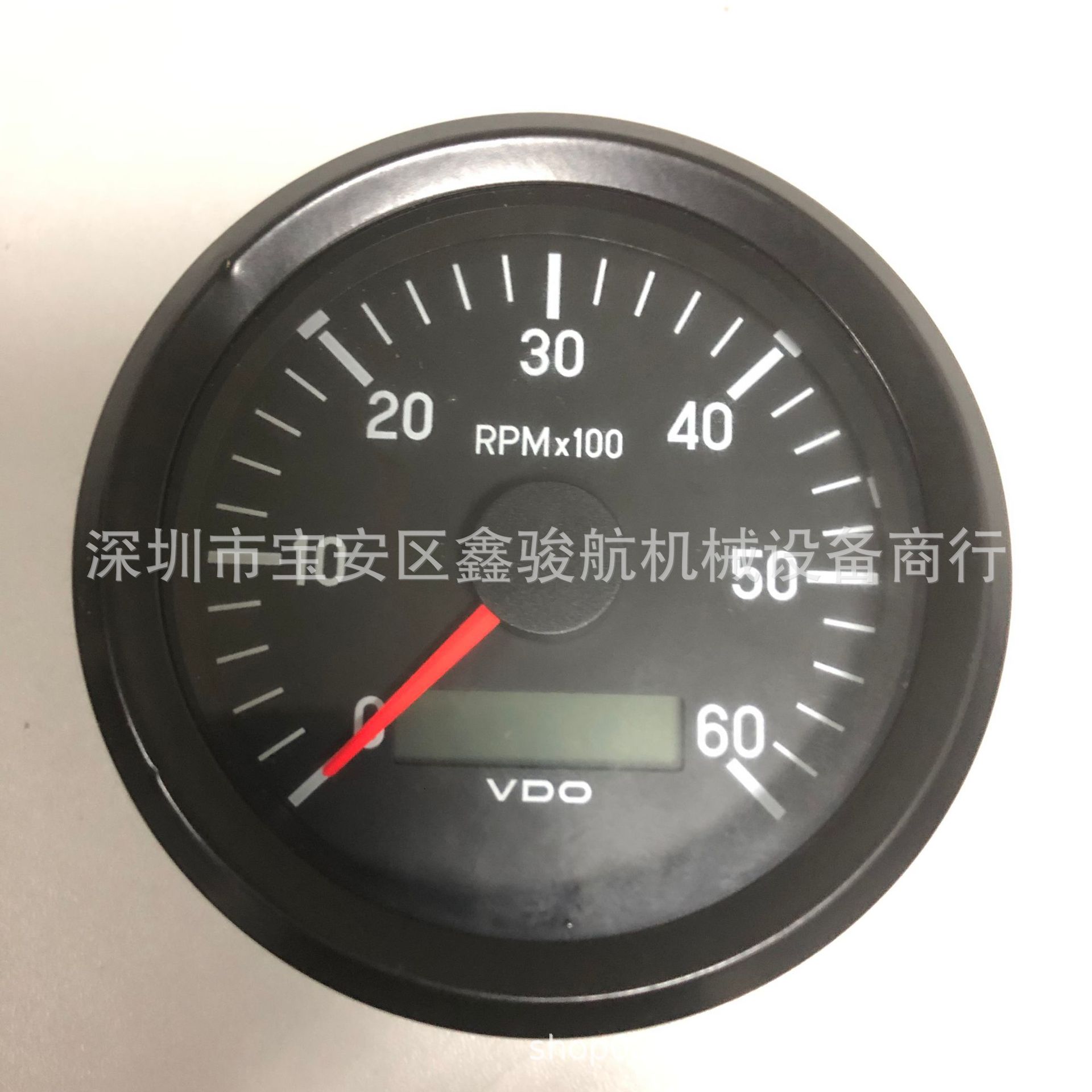 德国VDO转速计时表0至6000转,零件号:333-035-014