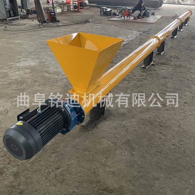 219型铁管塑料颗粒输送上料机