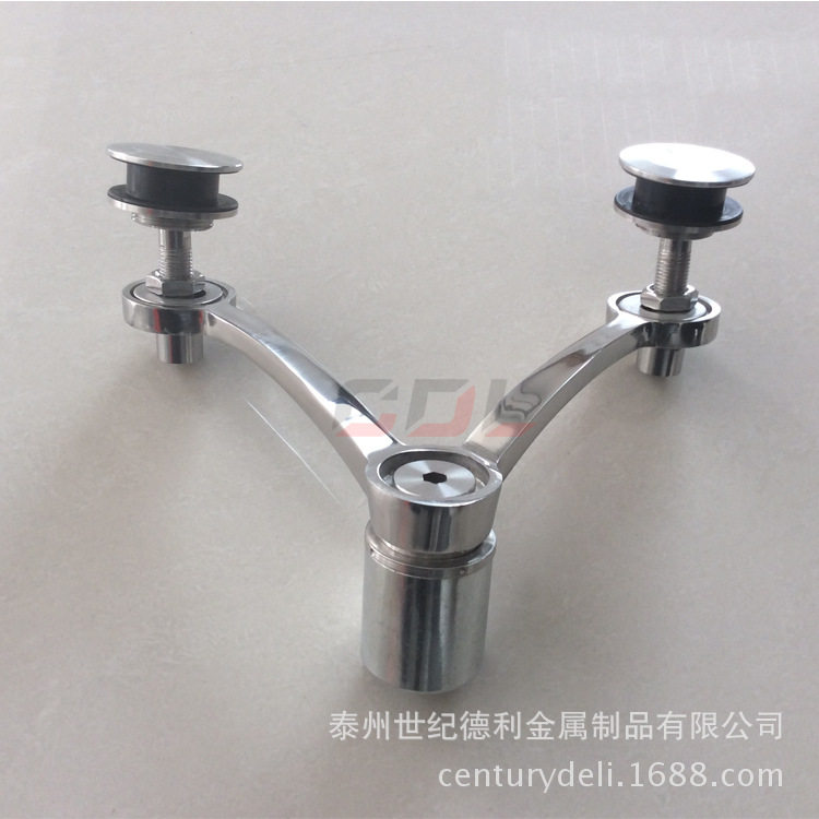 304不锈钢驳接爪200型90度双爪不锈钢驳接爪玻璃幕墙爪