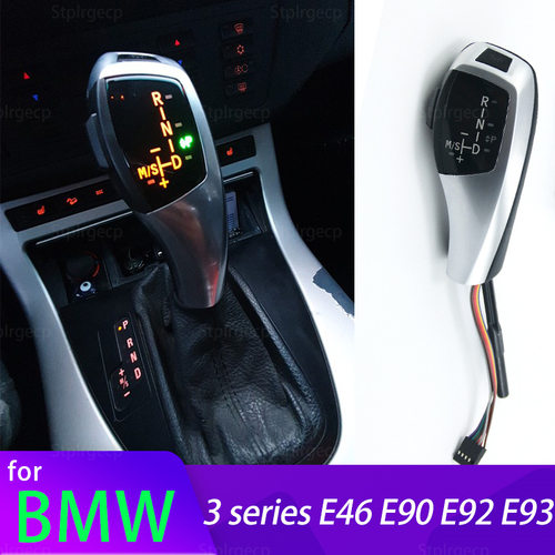 LED电子排挡头档把档杆适用于宝马3系E46 E90 E92 E93