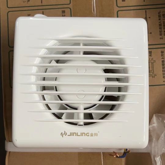金羚橱窗式4寸6寸8寸排气扇窗玻璃安装浴室洗手间厕所专用换气扇