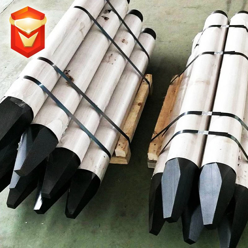 古河20G炮锤钢钎 耐磨性钎杆 尖头开槽型 圆锥型 厂家直销