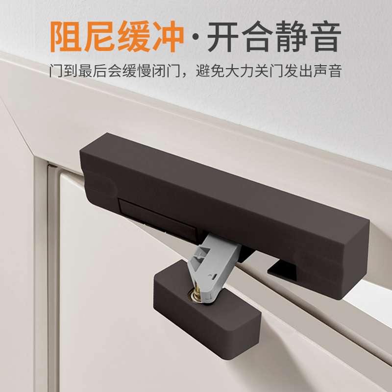 闭门器缓冲关门阻尼器外开内开入户门防撞房门木门隐形门液压静音