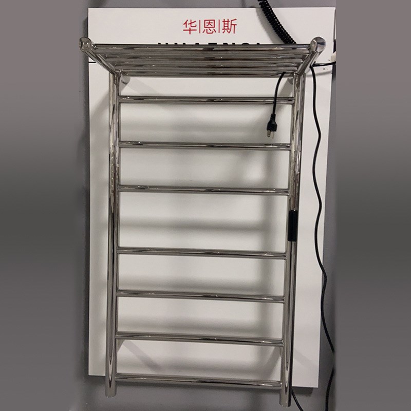 碳纤维电热毛巾架304不锈钢除湿家用卫生间恒温智能浴巾架毛巾杆