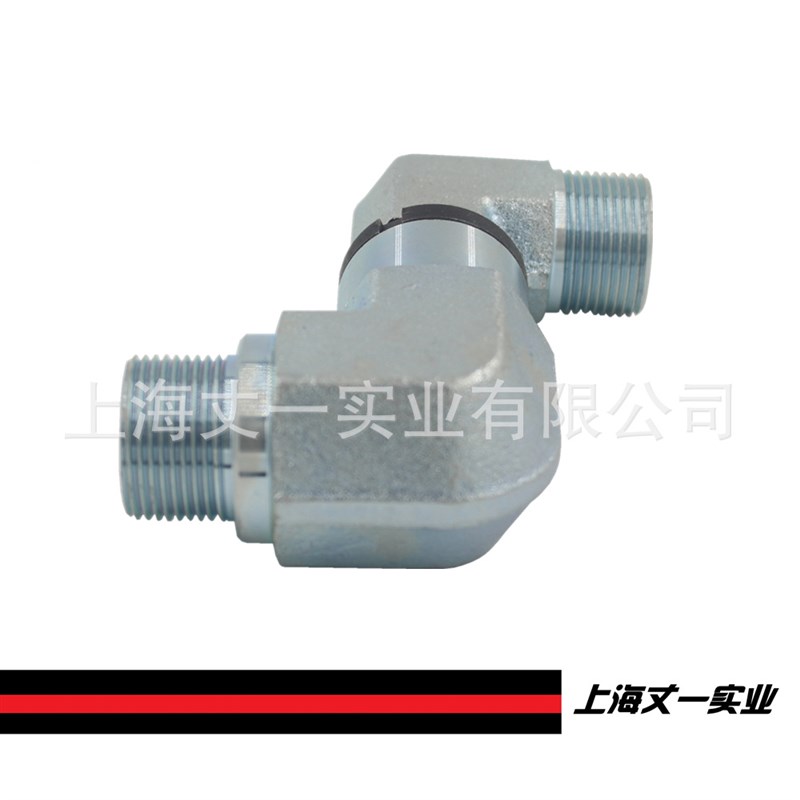 DG106/16SROMD滚珠轴承式旋转接头液压高压油管双弯360度回旋转