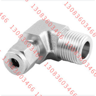 卡套阳螺纹弯头 FJ8RpT8