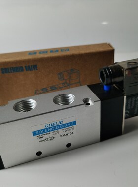 电磁阀SV/SW9104-DC24-K-L 9204二E位五通SW9104-AC220-K-L换向阀