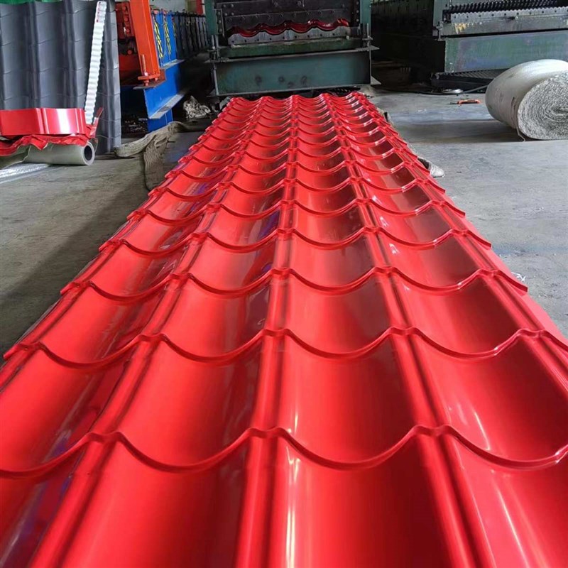 仿古瓦828型铝镁锰仿古瓦别B墅景区雨棚工程建筑仿古一体瓦