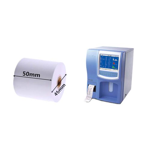 血常规热敏纸50*45x45迈瑞2800除颤仪血球仪影印纸5S0x20m心电图