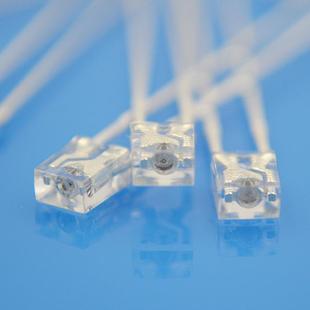 三安234led 234白发翠绿灯珠 4mmf直插LED灯珠 20mA发光二极