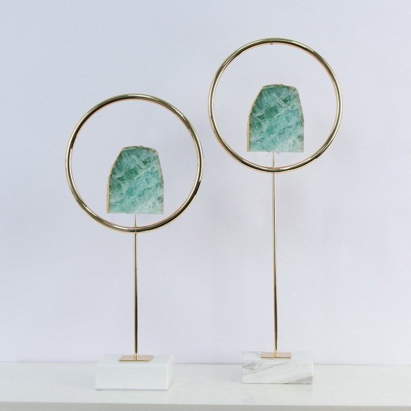 北欧轻奢几何紫水晶o花球摆件客厅玄关电视柜办公室乔迁装饰品摆,家居饰品,装饰摆件,淘宝优惠券,粉丝福利购,淘宝优惠卷