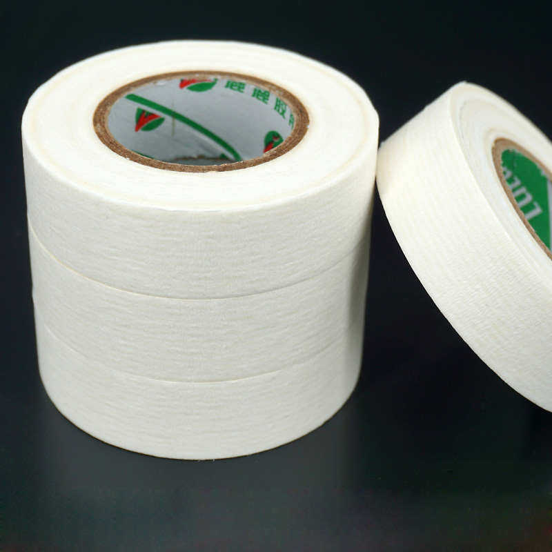 白色美纹纸胶带整箱美缝用画画喷漆遮蔽I家装外墙墙绘保护膜分色