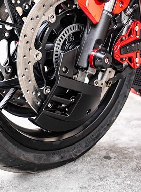 适用川崎ncinja400 650 ZX4R/RR ZX10R ninjaH2改装前刹车盘保护