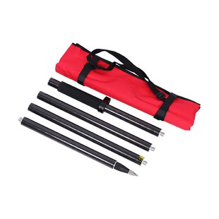 供应2米4节碳纤维对中杆RTK棱镜对中杆测量测绘U棱镜杆PS碳杆