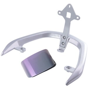 鲁家金箭舞阳精灵电动车后靠背后尾翼后座椅靠R垫铝合金短后扶手