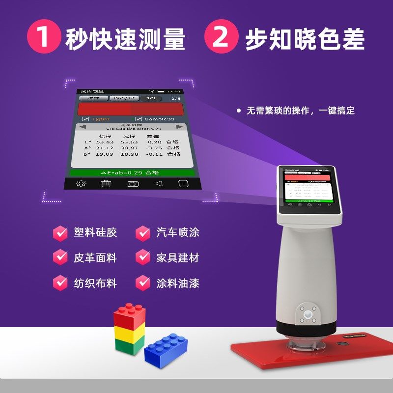 SR210/220高精度色差仪便携油漆涂料调色仪分光测色仪精密色差计,个性定制/设计服务/DIY,明信片定制,淘宝优惠券,粉丝福利购,淘宝优惠卷