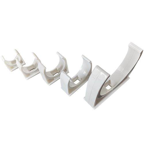 国标迫码pvc管水管固定管卡346分管扣16202532u型卡ppr管卡白红蓝