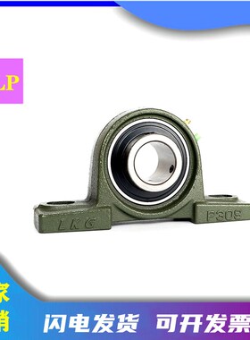 外球面轴承座带偏心套UELP204 205 206 207 208 209 210 211铸钢