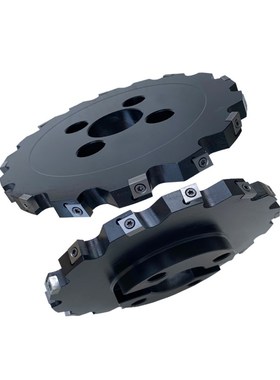 三面刃铣刀35J9D数控可转盘Cne44槽铣刀盘硬质合金重型切削开槽铣