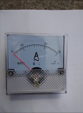 63T1-30A 63T1 50A 指针式交流电流表  电流电压表 AC30A 50A