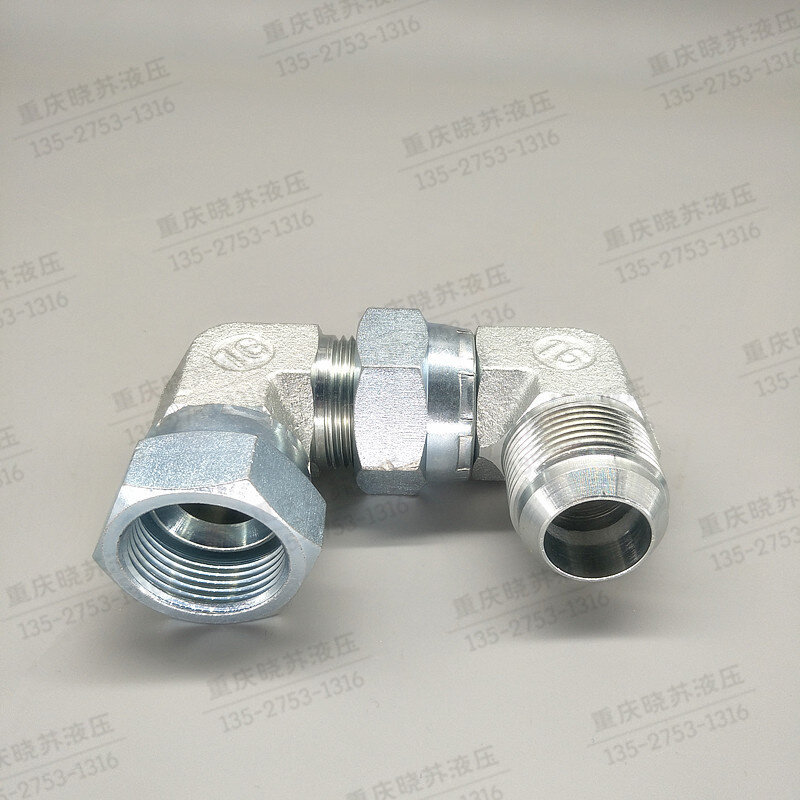 2j9,90&deg;美制jic外螺纹74&deg;外锥/jic内螺纹74&deg;内锥美