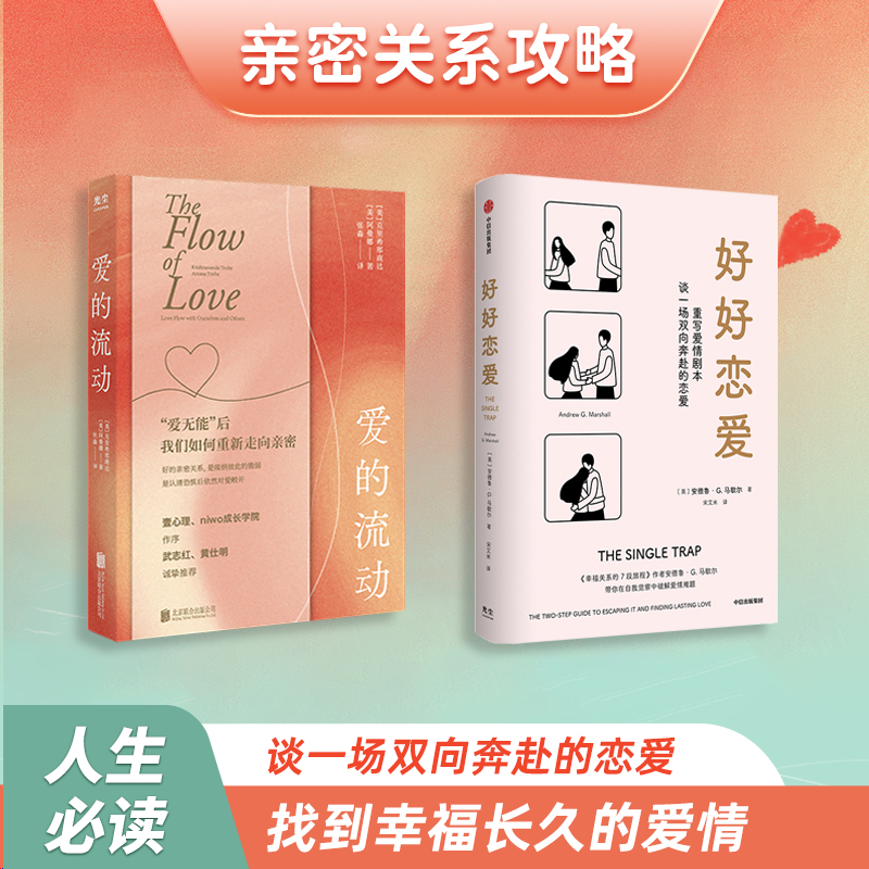 爱的流动厘清内在卡点走出受伤状态让停滞的关系回归爱流亲密关系爱情恋爱自我探索爱无能恐惧脆弱樊登推荐