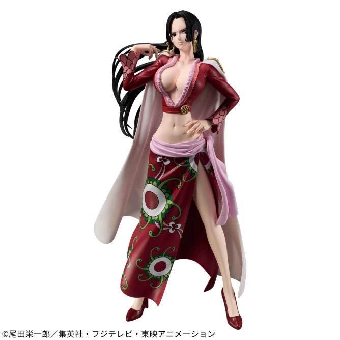 Haqiqiy Bandai Optical Factory Grandista One Piece Empress Hancock manzara figurasining yaponcha versiyasi