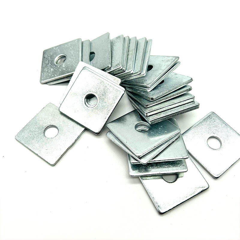 镀锌方垫加大加厚四方垫片平垫片垫圈方垫铁正方形垫片介子M8-M30