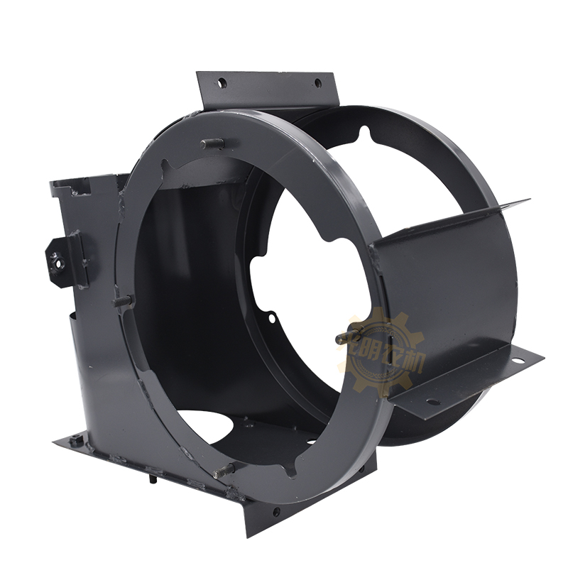 久保田988收割机配件1008二次复脱器绞龙F复拖箱圆壳体 5T106-683