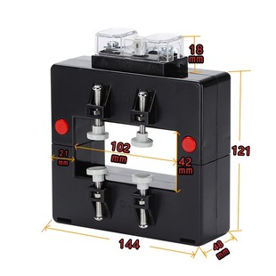 丁本开合式电流互感器开口式方孔铜排分离式开启式三相交流4000/5