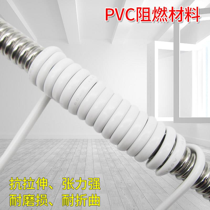 风扇延长线带定时遥控手机充电家用小吊扇加长线二插头电源线包邮