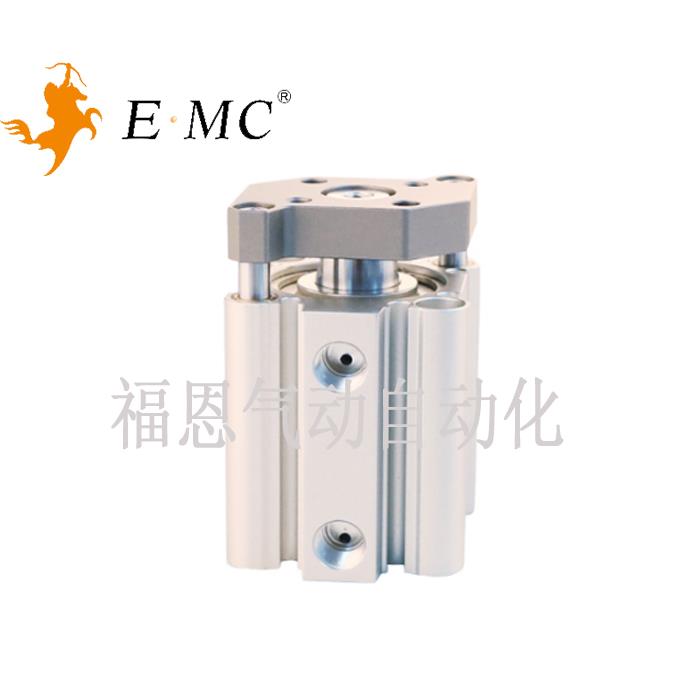 E·MC亿太诺带导杆薄型气缸SQM16X5/10/15/20/25/30/50/75/100-S