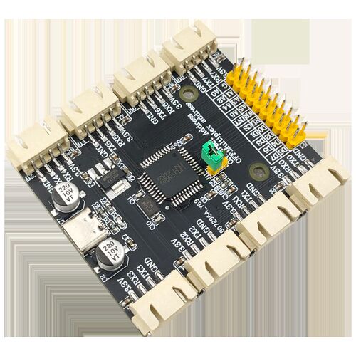CH438Q MCU单片机UART串口扩展板模块 ISA并行总线 8路串口 TTL