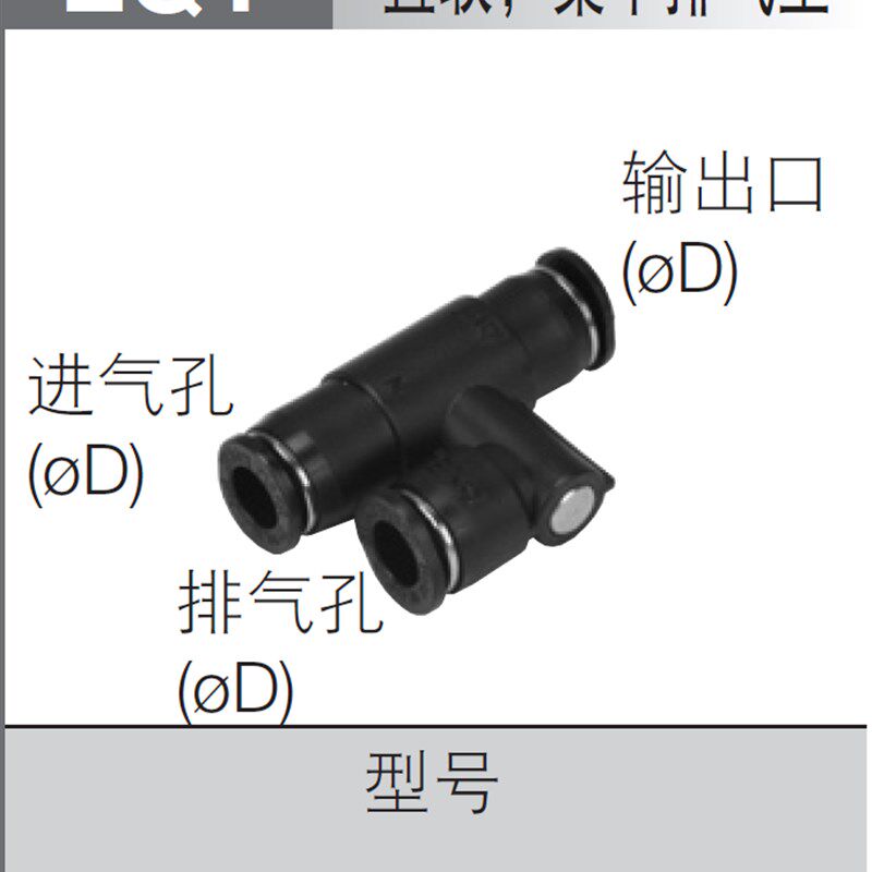 日本PISCO快速排气阀 EQY-3 EQY-4