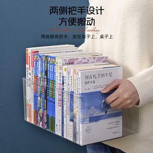 塑料杂物桌面收纳盒 化妆品收纳盒 小红书家用文具透明书本