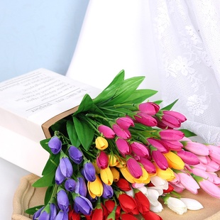 仿真玉兰花苞 餐厅酒店餐桌摆放装饰假花 阳台布景把花小玉兰