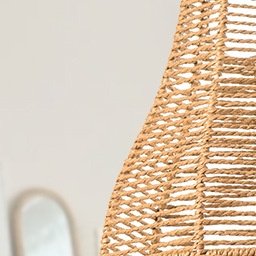 吊灯灯罩手工编织新中式餐厅火锅店饭店民宿创意灯罩灯具装饰