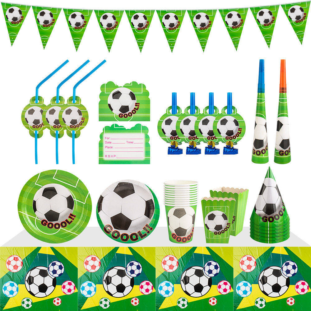 欧洲杯足球主题生日派对聚会装饰用品一次性纸杯纸盘餐具拉旗套装,节庆用品/礼品,气球,淘宝优惠券,粉丝福利购,淘宝优惠卷