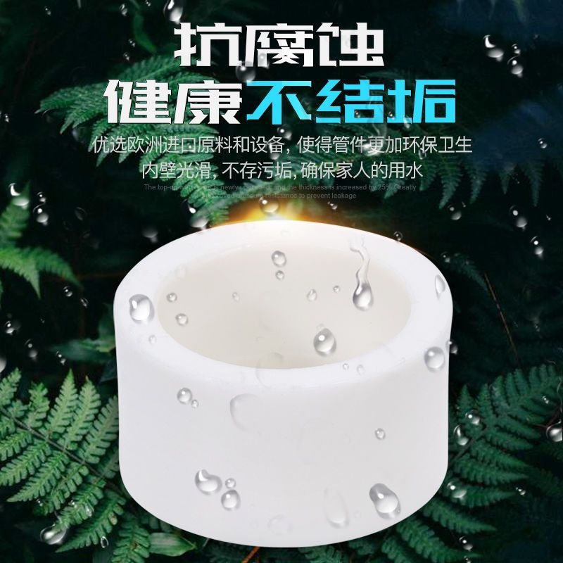 ppr热熔管配件20 25 32管盖配件PPR堵帽热熔管堵头管帽4分6分