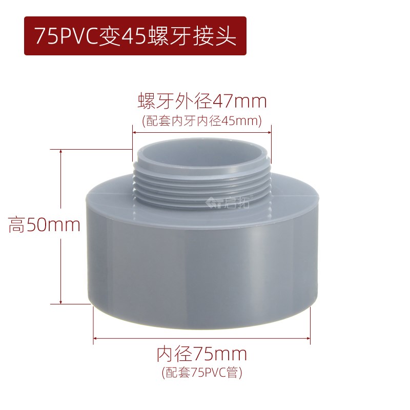 厨房洗菜盆下水双头排水软管 75PVCF管密封连接水槽防臭防虫防溢