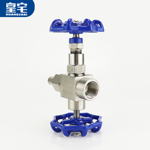 J19W 1.5 160P M20 DN15 高压三通仪表阀 不锈钢压力表三通针型阀