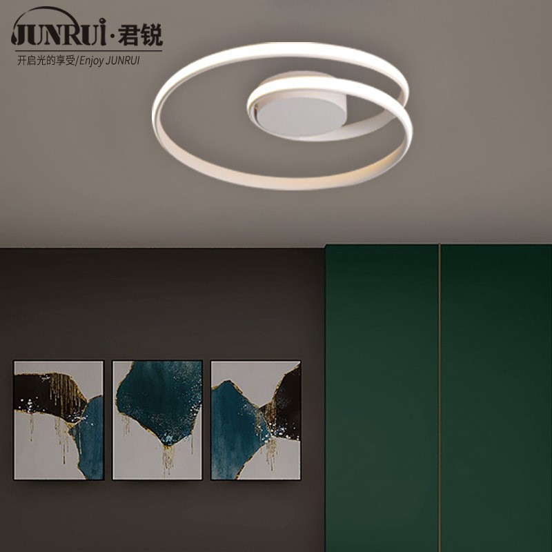 卧室灯吸顶灯 北欧网红简约现代创意个性温馨浪漫LED房间书房灯具