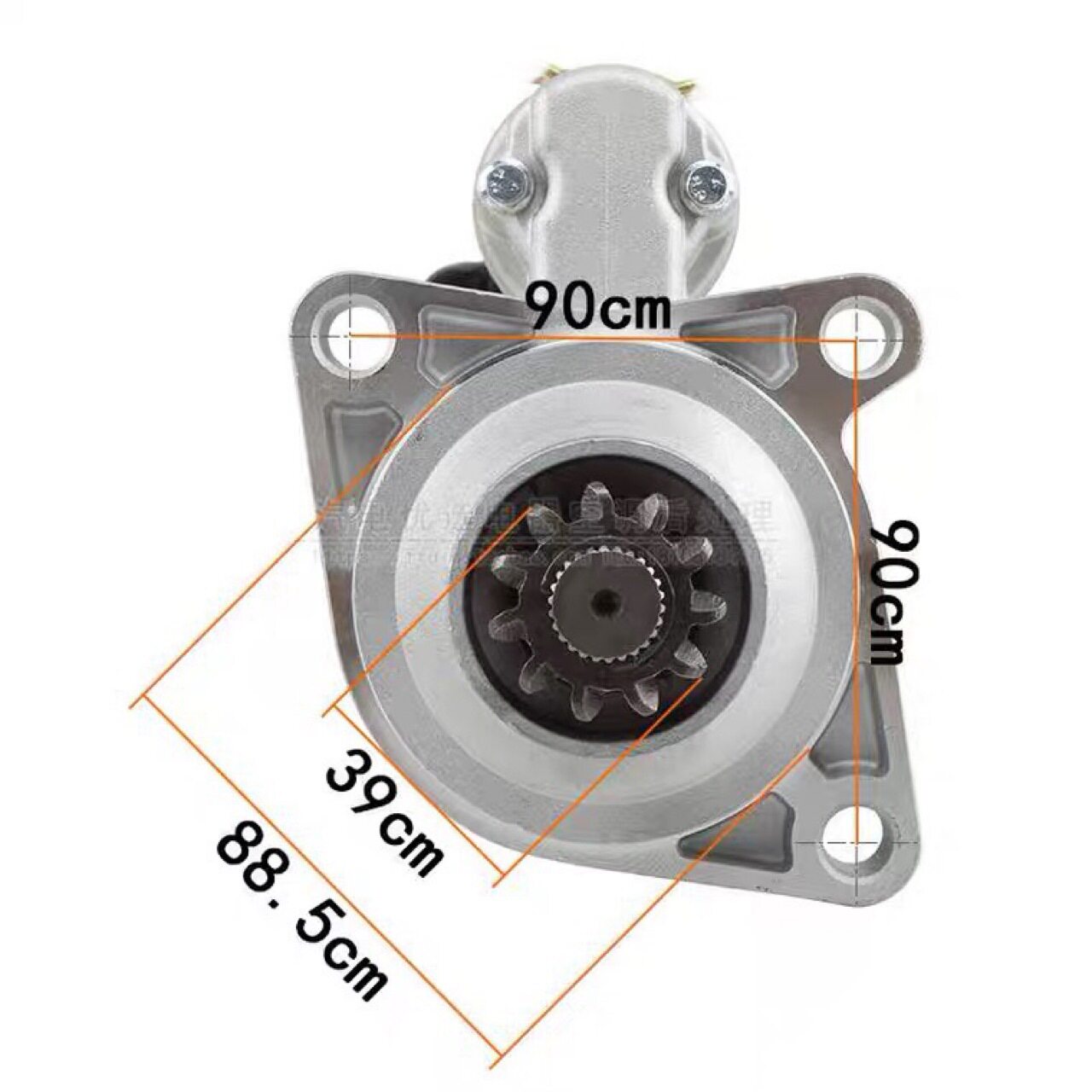 适用玉柴4108/4D起动机马达D5KS2-3708100A起动机马达24V11齿马达