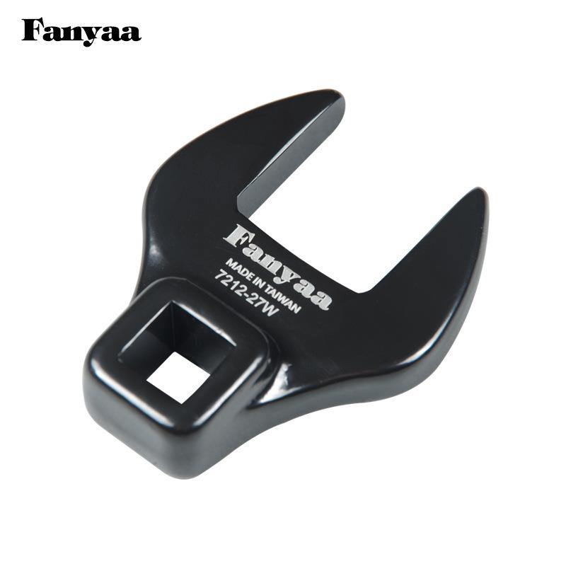 台湾Fanyaa扭力扳手插件开口头U型交换头7212系列牛角开口27-50mm