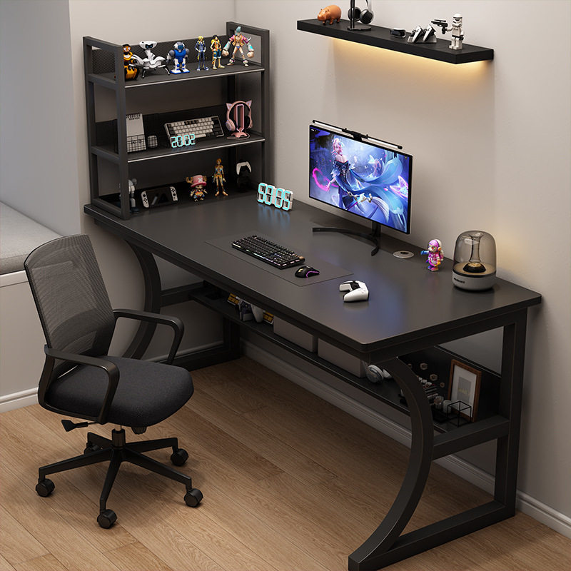明峥家具厂书桌电脑桌卧室家用电竞桌子简易出租屋台式学生写字桌