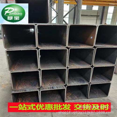 优惠Q345B直角厚壁无缝方管Q355B尖角直缝焊接矩形管攀宝